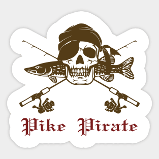 Pike Pirate Sticker